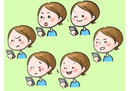 lap upのイラスト